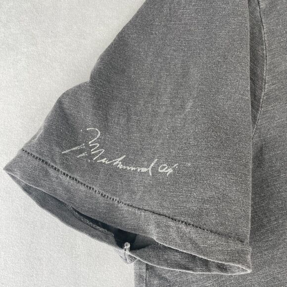 Muhammad Ali Thrilla in Manila 1975 Shirt Mens 2XL Gray Lucky Brand Made in USA - Picture 4 of 8